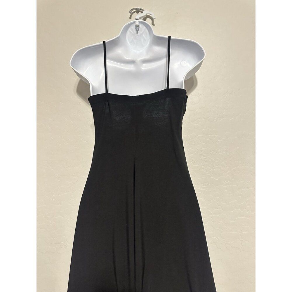 Vintage Y2K Witchy Goth Black Babydoll Mini‎ Dress 90’s 2000’s 7/8 Whimsigoth - Picture 9 of 13